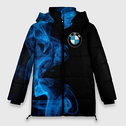 Куртка зимняя женская BMW Дым, цвет: 3D-светло-серый