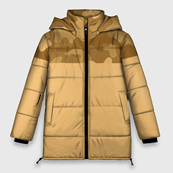 Женская зимняя куртка Песочный