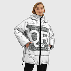 Куртка зимняя женская Полный QR, цвет: 3D-красный — фото 2