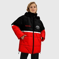 Куртка зимняя женская Toyota Два цвета, цвет: 3D-черный — фото 2