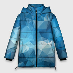 Куртка зимняя женская Цифровое небо, цвет: 3D-красный