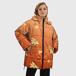 Куртка зимняя женская КАДЗУХА KAZUHA КРАСНЫЙ КЛЕН, цвет: 3D-светло-серый — фото 2