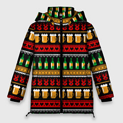 Женская зимняя куртка Пивной свитер