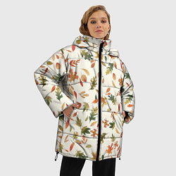 Куртка зимняя женская Тёплая осень, цвет: 3D-черный — фото 2