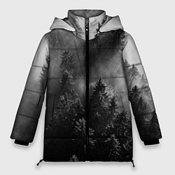 Куртка зимняя женская МРАЧНЫЙ ЛЕС FOREST, цвет: 3D-черный