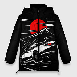 Женская зимняя куртка Toyota Supra: Red Moon