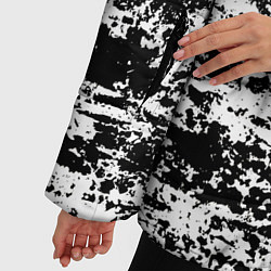 Куртка зимняя женская Abstraction pattern 2022 vanguard, цвет: 3D-светло-серый — фото 2