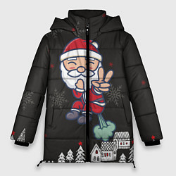 Женская зимняя куртка Плохой Санта 2022 Bad Santa