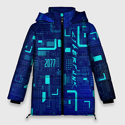 Женская зимняя куртка Киберпанк Зима 2022