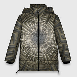 Куртка зимняя женская Коллекция Journey Вниз по спирали 599-2, цвет: 3D-светло-серый
