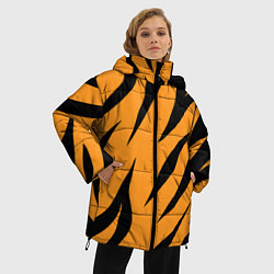 Куртка зимняя женская Тигррра, цвет: 3D-красный — фото 2