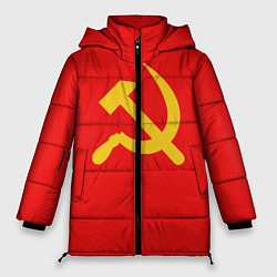 Куртка зимняя женская Красный Советский союз, цвет: 3D-светло-серый