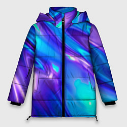 Куртка зимняя женская Neon Holographic, цвет: 3D-светло-серый