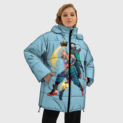 Куртка зимняя женская Рэйз и Вайпер, цвет: 3D-красный — фото 2