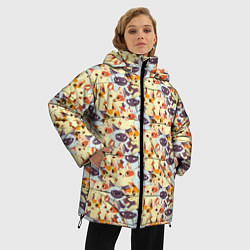 Куртка зимняя женская Kittеns, цвет: 3D-черный — фото 2