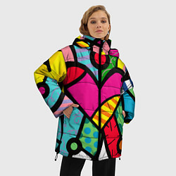 Куртка зимняя женская Ромеро Бритто Арт, цвет: 3D-черный — фото 2