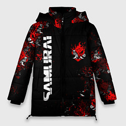 Женская зимняя куртка КИБЕРПАНК 2077 SAMURAI CYBERPUNK 2077
