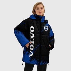 Куртка зимняя женская Volvo Texture, цвет: 3D-светло-серый — фото 2