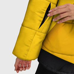 Куртка зимняя женская Honda - Yellow, цвет: 3D-черный — фото 2