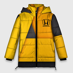 Женская зимняя куртка Honda - Yellow