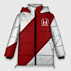 Куртка зимняя женская Honda - Red sport, цвет: 3D-черный