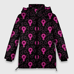 Куртка зимняя женская Женский Знак Венеры, цвет: 3D-светло-серый