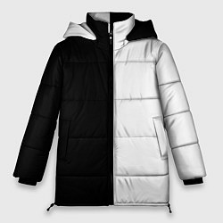 Женская зимняя куртка Black and white чб