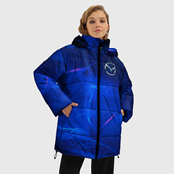 Куртка зимняя женская Мазда mazda, цвет: 3D-светло-серый — фото 2