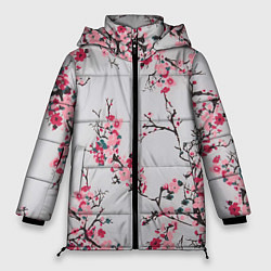 Женская зимняя куртка Цветущие ветви