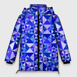 Женская зимняя куртка Камуфляж спортивный Призма - Лагуна