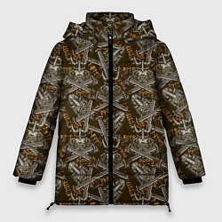 Куртка зимняя женская ВАРВАР ВОИН, цвет: 3D-черный