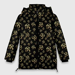 Куртка зимняя женская Знак - ОМ, цвет: 3D-черный