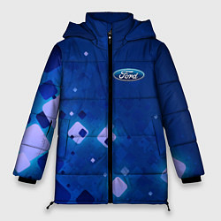 Женская зимняя куртка Ford форд abstraction