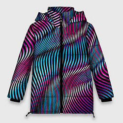 Куртка зимняя женская Vanguard Pattern Fashion, цвет: 3D-черный