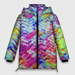 Женская зимняя куртка Color vanguard pattern