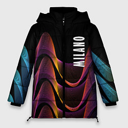 Куртка зимняя женская Fashion pattern Neon Milano, цвет: 3D-светло-серый