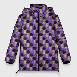 Женская зимняя куртка Свидетель из Фрязино фиолетовый