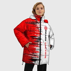 Куртка зимняя женская GEARS TACTICS texture, цвет: 3D-красный — фото 2