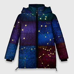 Женская зимняя куртка Созвездия Северного полушария летом