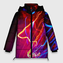 Женская зимняя куртка Neon vanguard pattern Lighting