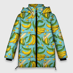 Женская зимняя куртка Banana pattern Summer Fashion 2022