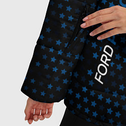 Куртка зимняя женская FORD PERFORMANCE Космос, цвет: 3D-черный — фото 2