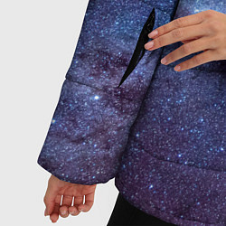 Куртка зимняя женская Космос просто космос!, цвет: 3D-красный — фото 2