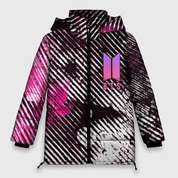 Куртка зимняя женская BTS КРАСКА, цвет: 3D-светло-серый