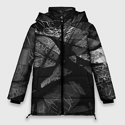 Куртка зимняя женская Silencio Дополнение Коллекция Get inspired! Fl-175, цвет: 3D-черный