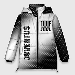 Куртка зимняя женская JUVENTUS Juventus Градиент, цвет: 3D-черный