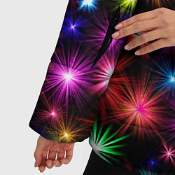 Куртка зимняя женская ЦВЕТНЫЕ ЗВЕЗДЫ COLORED STARS, цвет: 3D-светло-серый — фото 2