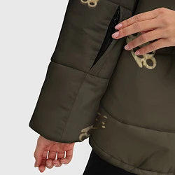 Куртка зимняя женская Brass knuckles кастет, цвет: 3D-светло-серый — фото 2