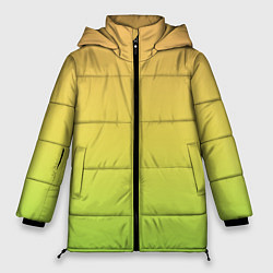 Куртка зимняя женская GRADIEND YELLOW-GREEN, цвет: 3D-черный