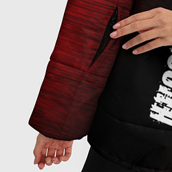 Куртка зимняя женская ХАГИ ВАГИ - Графика По вертикали, цвет: 3D-черный — фото 2